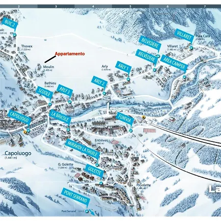 Montano Διαμέρισμα La Thuile